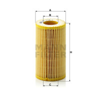 Фильтр масляный MANN-FILTER HU 718/1 Z